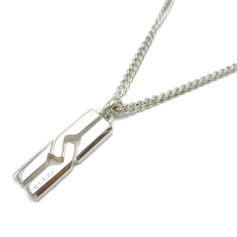 Gucci Gucci Necklace Silver 925 Used Unisex ｜product Code：2104102062886