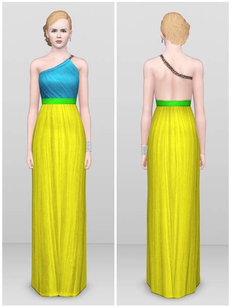 Nicole Kidman Lanvin Dress The Sims 3 Catalog