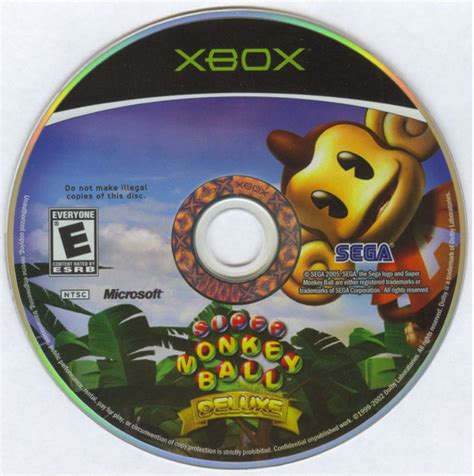 Super Monkey Ball Deluxe 2005 Xbox Box Cover Art Mobygames