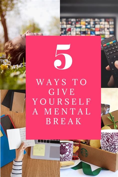 5 Ways To Give Yourself A Much Needed Mental Break Before Your Mind