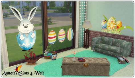 Sims 4 Ccs The Best Easter Wall Deco Part 2 By Annett85