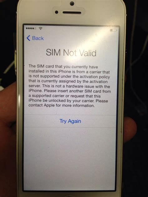 Well, the invalid sim card error means that either there is no sim card on phone or it may be due to faulty connection or it is loose. How to Factory unlock an iPhone to use any SIM cards? - Mac Expert Guide