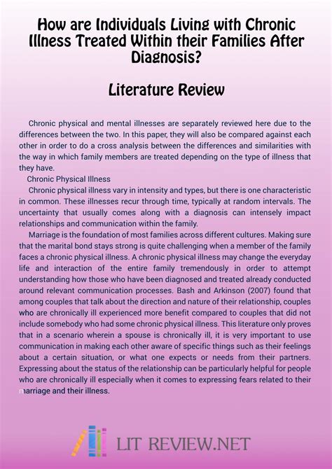 Apa Literature Review Sample By Lit Review Samples Issuu