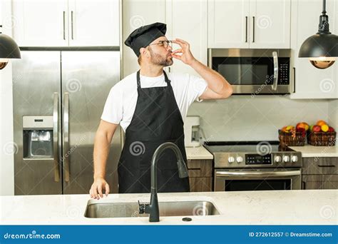 Man Chef Cooker Baker Man Chefs With Sign Of Perfect Food Chef Man Cooking Showing Sign For