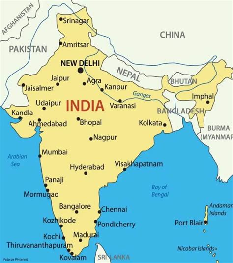 Arriba Imagen Donde Queda India En El Mapa Planisferio The Best Porn