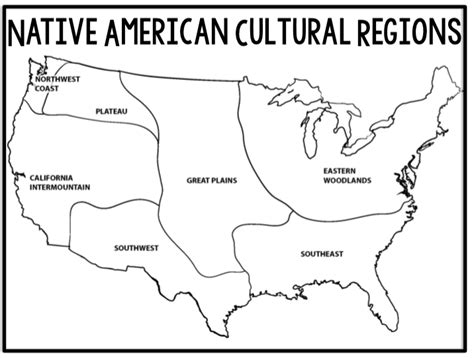 Native American Cultural Regions Mrs Cj Ssa Diagram Quizlet