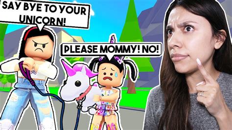 Roblox adopt me evil unicorn coloring pages. I Caught My Spoiled Daughter Stealing Someones Pet Unicorn ...