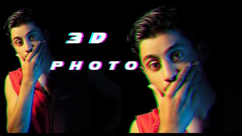 Create 3d Anaglyph Effect In Photoshop Youtube