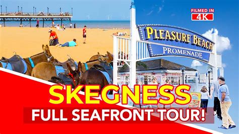 SKEGNESS A Walk Along Skegness Promenade From The Pier To The
