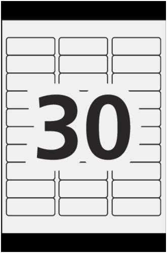 Blank template for avery 5160 labels. Free Download Avery Address Labels 5160 Blank 30 Labels ...