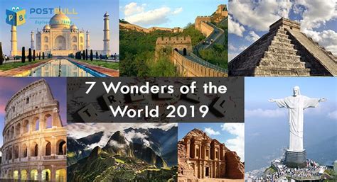 They're iconic, they're massive in scale, and they're absolutely ancient. 7 Wonders of the World 2019 | seven wonders of the world today