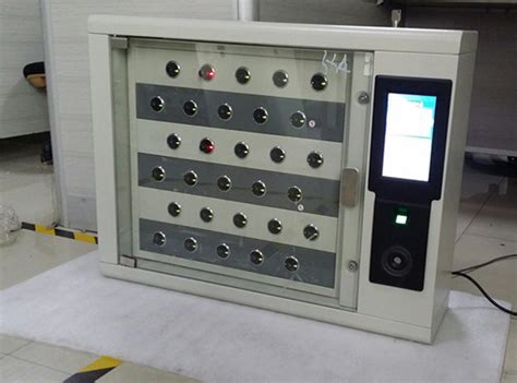 Biometric Intelligent Key Cabinet Locker Th Kml308 China Intelligent
