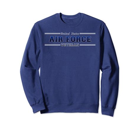 United States Air Force Veteran Sweatshirt Ln Lntee