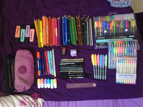 Took The Day To Organize Pens And Pencils 😍 Stationery