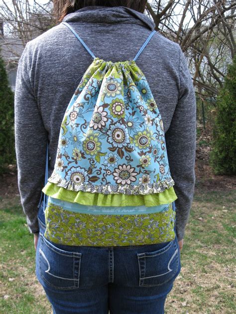 Sewing Patterns Small Drawstring Backpacks Bag Mini Teacher Etsy
