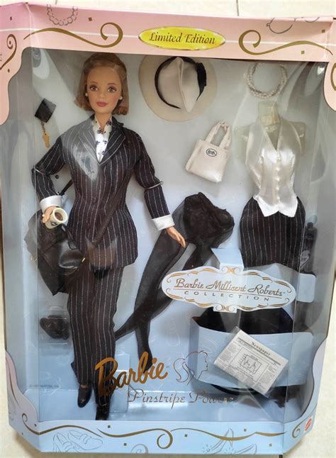 Barbie Millicent Roberts Pinstripe Power Doll Set Limited Edition Hobbies And Toys Toys And Games