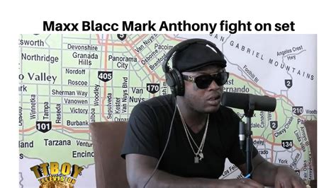 Maxx Blacc Mark Anthony Fight On Set Youtube