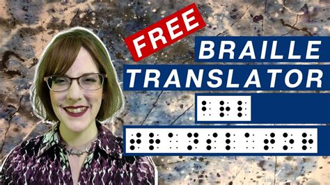 Free Braille Translator Plus A Digital Braille Slate Youtube