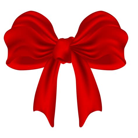 Christmas Illustration Red Ribbon Bow Decoration Png Download 1800