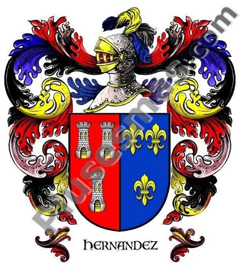 Apellido Hernandez Escudo Escudo Nobiliario Escudo De La Familia