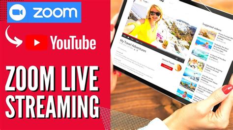 Zoom Live Streaming Auf Youtube Oder Facebook 🥰 👋 Zoom Livestreaming