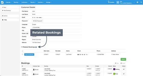 Viewing Customer Details From Booking Invoices Checkfront