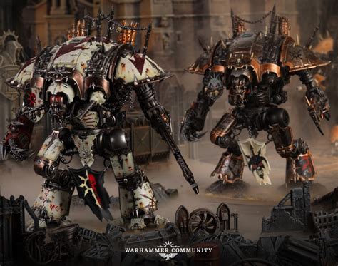 New 40k Chaos Knight Rules Points Relics Stratagems And More Spikey