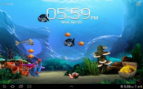 Free Download Tap A Fish Live Wallpaper Screenshot 1280x800 For Your