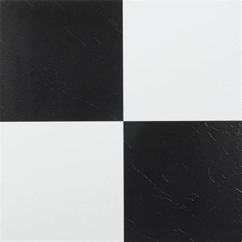 Maybe you would like to learn more about one of these? Homeworx Self-Adhesive Black and White Vinyl Floor Tiles ...