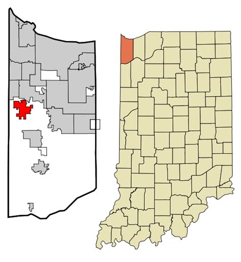Filelake County Indiana Incorporated And Unincorporated Areas St John