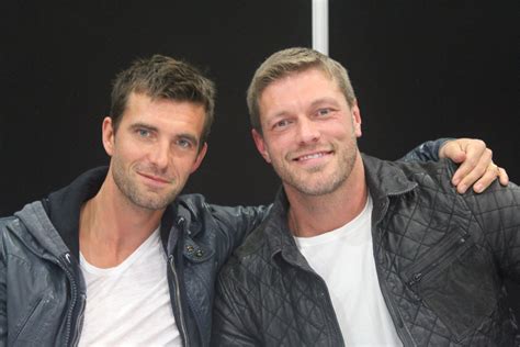 The Men Of Haven Lucas Bryant And Adam Copeland Adam Copeland Lucas