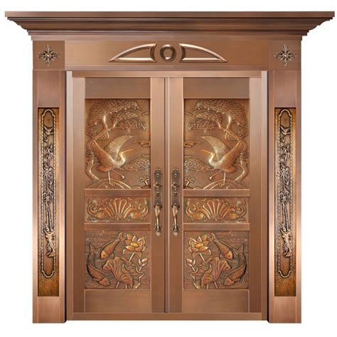Villa Entrance Copper Door Copper Security Door Fuda
