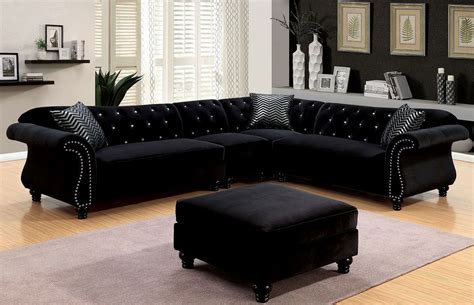 Get 5% in rewards with club o! Jolanda Sectional Living Room Set (Black) | Sectional ...