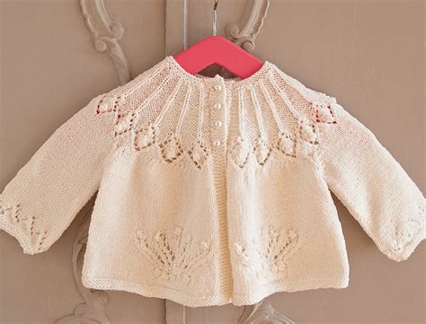 #47 baby cocoon & hat set. Over 10 Lovely Free Lace Cardigan Baby Knitting Patterns ...