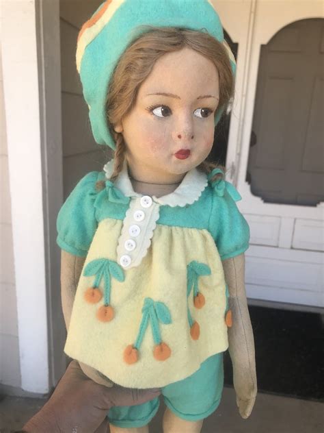 This Breath Taking Gorgeous Antique Lenci Doll Is So Much Like The One