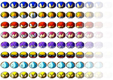 Dreamcast Sonic Shuffle Character Select The Spriters Resource