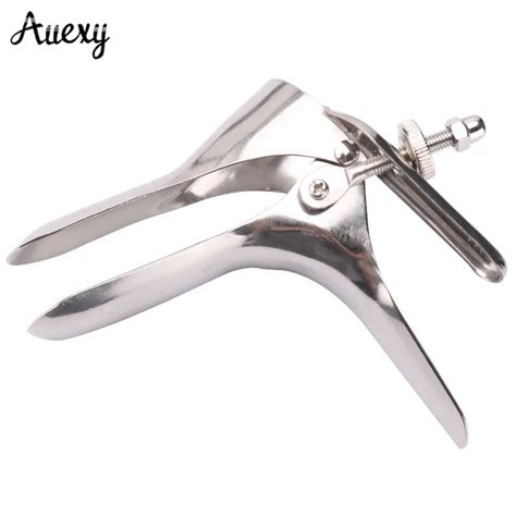 auexy stainless steel expansion vaginal anal dilator vagina colposcopy dilation speculum
