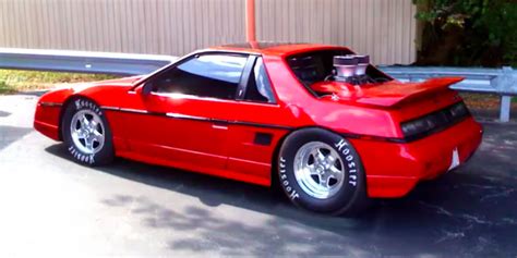 This V8 Swapped Fiero Drag Car Is A Fiero We Can All Enjoy Pontiac