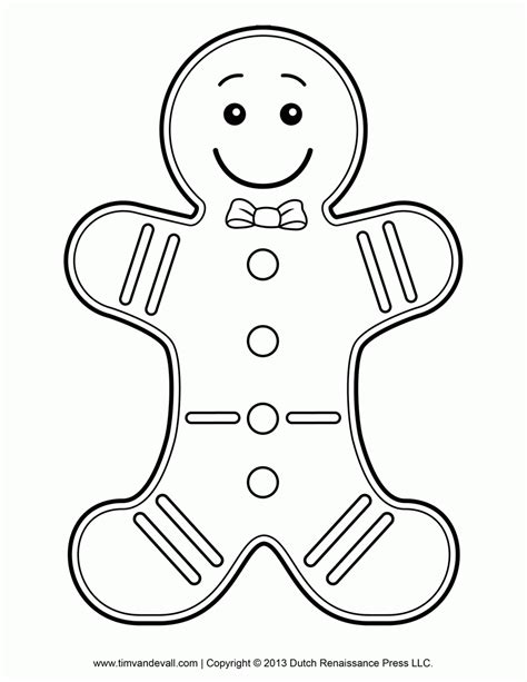 You can download and print it for free and let your kids engage themselves in coloring this pretty gingerbread man in all shades they want. Coloring Pages Of Gingerbread Man Story - Coloring Home