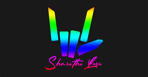 Share The Love Share The Love T Shirt TeePublic