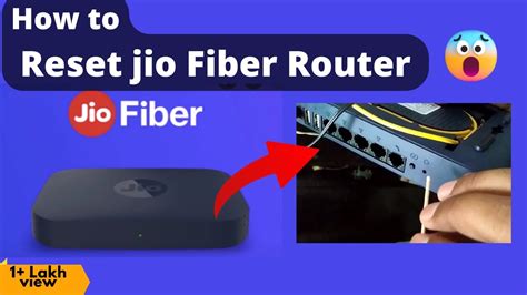 How To Reset The Jio Fiber Router Reset Jio Fiber Device Reset ONT Connecting Issue Solve