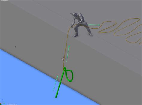 Modeling How To Make Rope Animations Without Physics Blender Stack