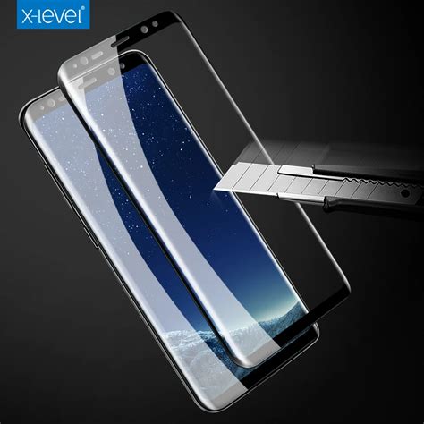 X Level 3d 9h Full Curved Edge Tempered Glass For Samsung Galaxy S8 Screen Protector For Samsung