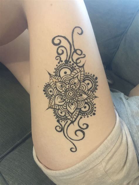 54 Henna Tattoo Designs On Legs Important Concept