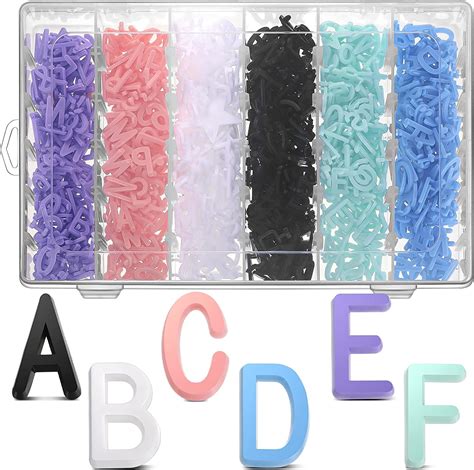 1035 Pcs Letter Board Letters With Organizer Case Set