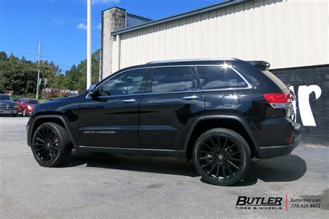 Jeep Grand Cherokee With 22in Black Rhino Spear Wheels Exclusively From