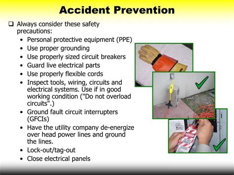 PPT - Big Four Construction Hazards: Electrical Hazards PowerPoint Presentation - ID:2992247