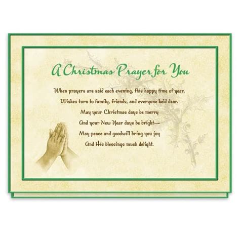 Say these best christmas prayers during christmas dinner or on christmas eve. A Christmas Prayer For You