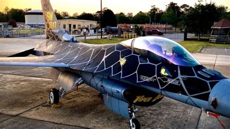 Heres Venom The New Special Painted Jet Of The F 16 Viper Demo Team