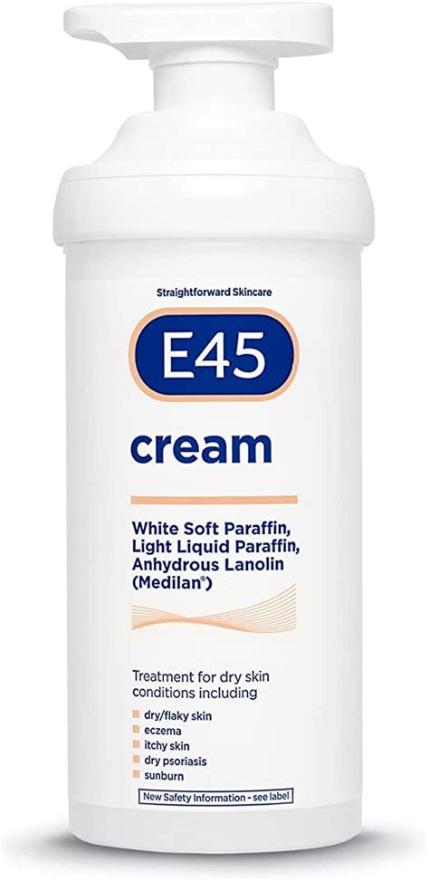 E45 Cream For Dry Flaky Skin Suitable For Eczema Itchy Skin Dry